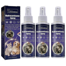 (3pcs) Hydrocortisone Spray, Itch Relief Spray Hot Spot Treatment For Dogs Cats