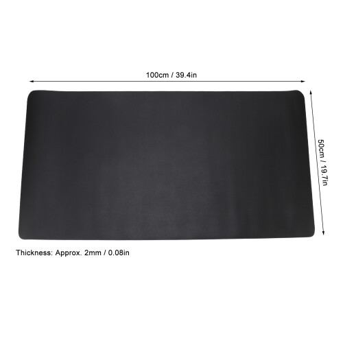 Large Waterproof Leather Makeup Mat 100x50cm for Nail Art & Desk Protector 1