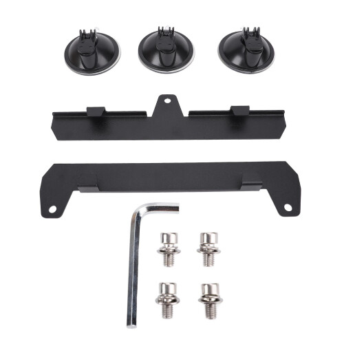 Rechteckiges Satelliten-Dachmontage-Set ABS/Metall 1