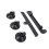 Rechteckiges Satelliten-Dachmontage-Set ABS/Metall 7