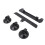 Rechteckiges Satelliten-Dachmontage-Set ABS/Metall 11