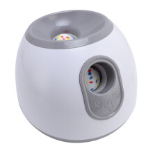 Automatic Dog Ball Launcher Grey 3-Level Adjustable Indoor Outdoor Toys