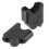 Handlebar Riser , 2pcs 22mm Universal Motorcycle Handlebar Bar Grip Rear Handlebar Clamp Move Mount Adapter(black) Tw 17