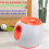 Automatic Dog Ball Launcher, Orange, 3 Balls, Adjustable Range 4