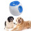 Blue Portable Automatic Pet Ball Launcher with 3 Balls, UK Plug 5