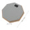12in Silent Practice Drum Pad Set with 2 Drumstick Pairs – Gray 2