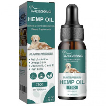 (1pcs, 30ml) Hemp-Seed Oil For Pets Natural Pet Care Essential-Oil Pet Care Supply New Arrival