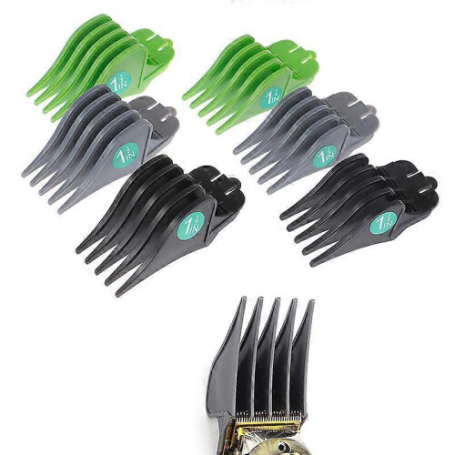 (Green) 3Pcs Large Size 32/38/51mm Limit Comb Trimmer Cutting Guide Clipper For 2
