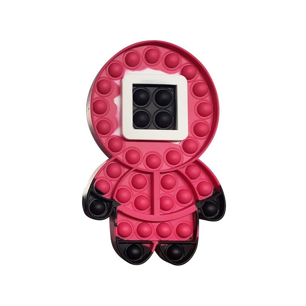 (Square) Game Squid Round Six Invitation Card Pop It Simple Dimple Stress Reliever Toys-image-OPC-PJ77MBS-NEW