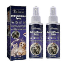 (2pcs) Hydrocortisone Spray, Itch Relief Spray Hot Spot Treatment For Dogs Cats - HZ