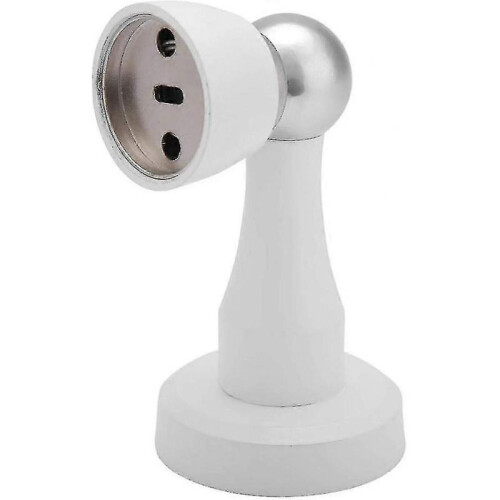 Magnet Door Stop Bracket Stainless Steel Door Latch Accessories White 2
