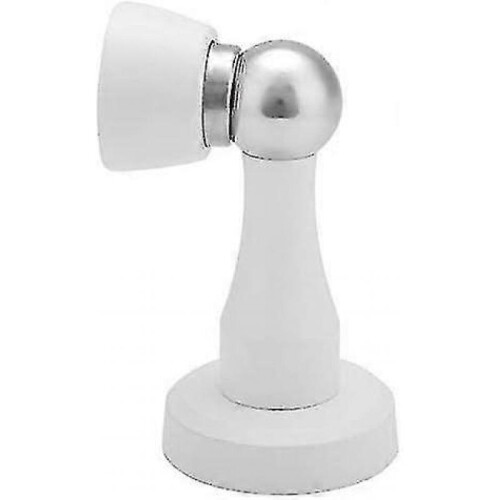 Magnet Door Stop Bracket Stainless Steel Door Latch Accessories White
