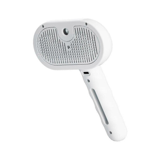 (White) Ultimate Pet Grooming: White Spray Hair Comb