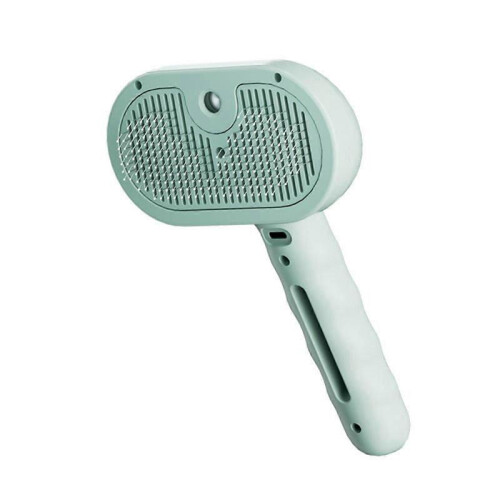 (Green) Ultimate Pet Grooming: White Spray Hair Comb