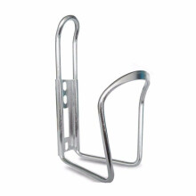 (Silver) Sports Bicycle Bike Cycling Drink Water Bottle Holder Aluminum Cages Alloy Rack