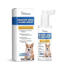 Yegbong Dog Anal Gland Removal Spray Gentle Ingredients Fresh and Cleansing Post-Take Care