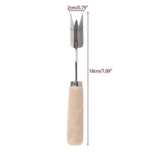 V Shaped Stainless Steel Pineapple Eye Peeler Seed Remover Fruit Tools