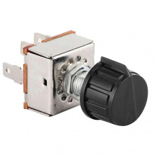 Universal AC Blower Switch 3 Speed Air Conditioning Volume Control Rotating W/ Plastic Knob