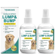 (2pcs) LUMP & BUMP Pet Body Care Spray - 89ml Dog Cat Discomfort Swelling Relief Spray