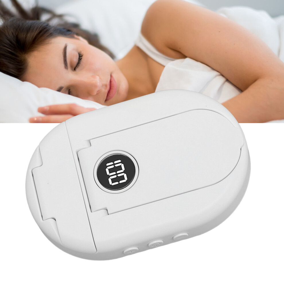 White Pillow Speaker Bone Conduction Noise Bluetooth Sleep Machine 400Mah