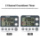 Digital Kitchen Timer Magnetic Large Screen Countdown Timer Clock 2 Channel Groups 99 Hours 17