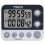 Digital Kitchen Timer Magnetic Large Screen Countdown Timer Clock 2 Channel Groups 99 Hours 15
