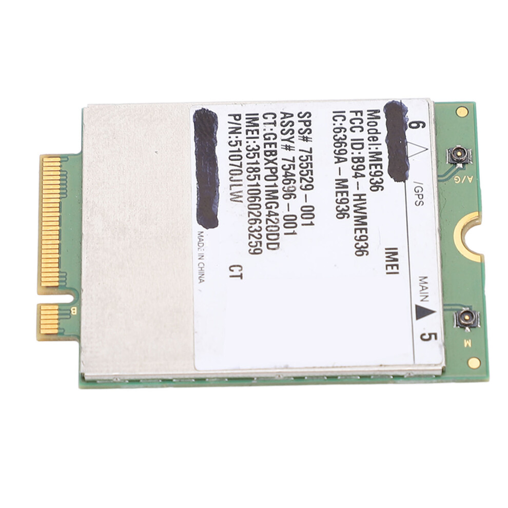 4G Lte Me936 Ngff M.2 Network Card 100Mbps For Pc & Laptop 4951330193428
