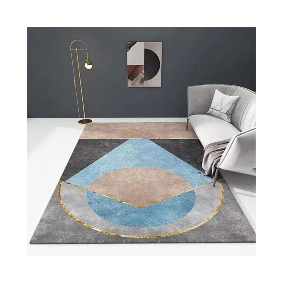 (Fan Shape) Room Carpet Living Kitchen Bedroom Rug Antislip Floor Home Decor Protection-image-OPC-PJ77Y9X-NEW
