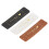 30 Pcs Hand Made Labels White Black Brown PU Hand 14