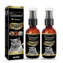 Antifungal Cat Spray - Veterinary Formula for Ringworm & Skin Irritations in Pets