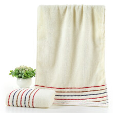 (Crosswhite) Striped Towel Cotton Large Thick Bath Face Shower Home Hotel Adults Soft Kids