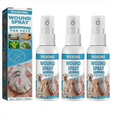 (3PCS) 1/2/3PCS Pet Wound Spray Promote Healing Itch Relief Hot Spot Treatment for Dog Cat