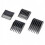 Replacement Guide Combs for Moser 1400 Series Barber Clipper Set of 4 1