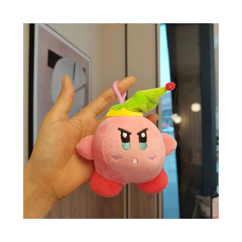 (Christmas) Plush Fluffy Kirby Keychain Attractive Anime Doll Stuffed Inspired-image-OPC-PJ7826T-NEW