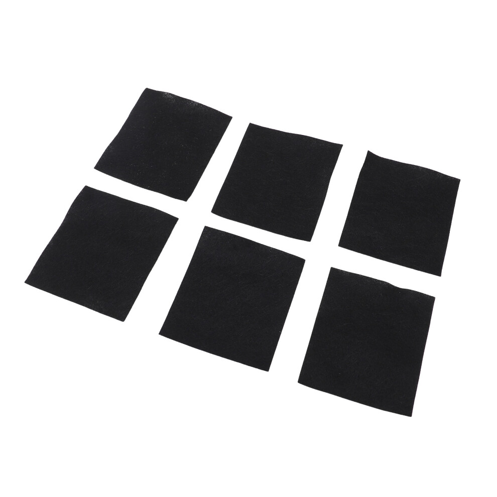 Black 1200Pcs Cotton Face Pads, 5X6cm Disposable Facial Makeup Tool