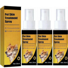 (3pcs) Cassiel Pet - Dog & Cat Skin Spray, Pet Skin Care Spray, Natural Soothing Spray