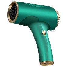 (Atrovirens) 500w Wireless Rechargeable Hair Dryer, Reduce Static Electricity Hair Blowing Machine, for Outdoor Travel