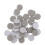 50Pcs Nail Buffer Disc, High Elastic Sponge File, Portable Polishing Pad 10