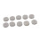 50Pcs Nail Buffer Disc, High Elastic Sponge File, Portable Polishing Pad 14