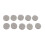 50Pcs Nail Buffer Disc, High Elastic Sponge File, Portable Polishing Pad 12