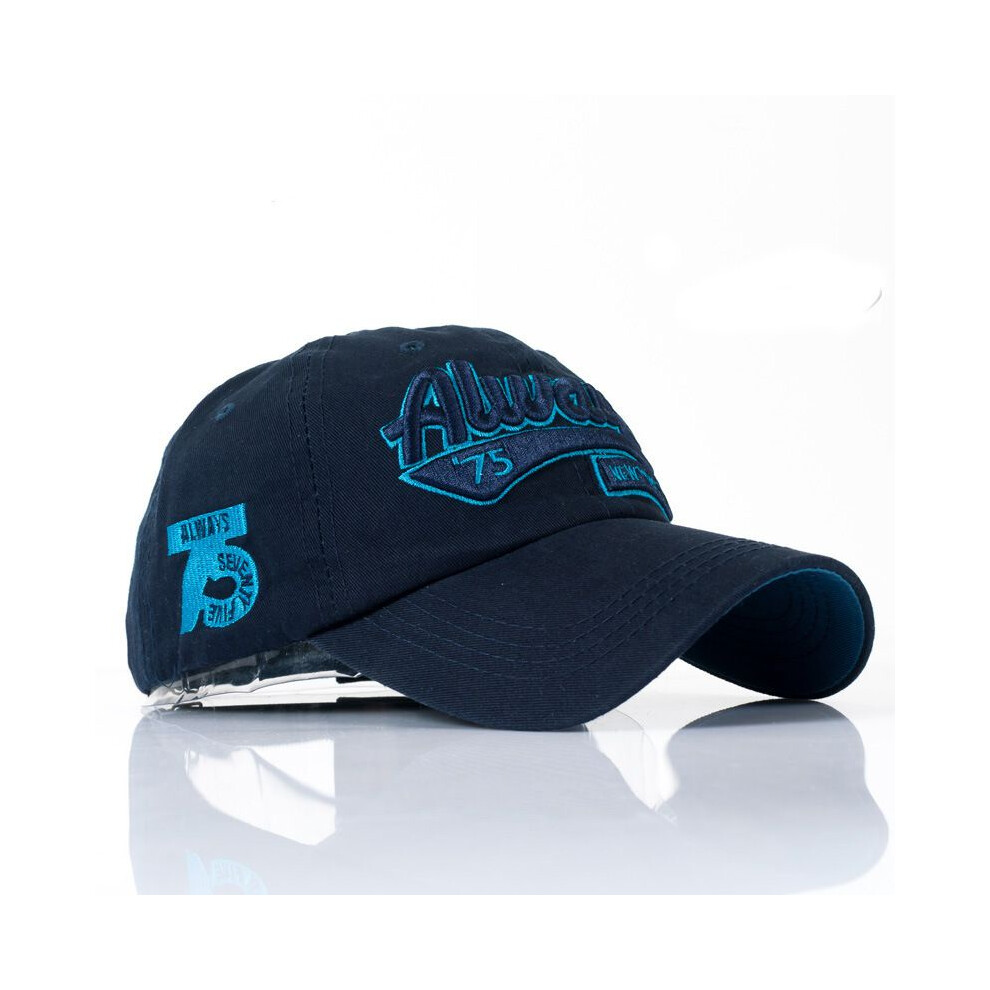 (DarkBlue) New Women Men Fashion Baseball Letter Print Snapback Hat Hiphop Adjustable Caps-image-OPC-PJ7869S-NEW