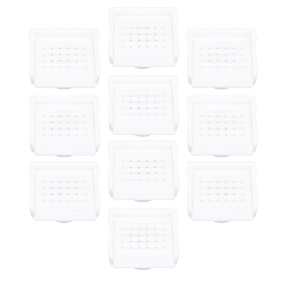(white) 10pcs Beehive Entrance Gates Plastic Bee Hive Nuc Box Ventilation Opening Window For Beekeepers