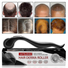 Hair Derma Roller 600 Titanium Micro Needles Roller Hair Regeneration Growth Scalp Massager Tw