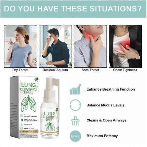(3pcs) 2024 Herbal Lung Cleansing Spray - JK 2