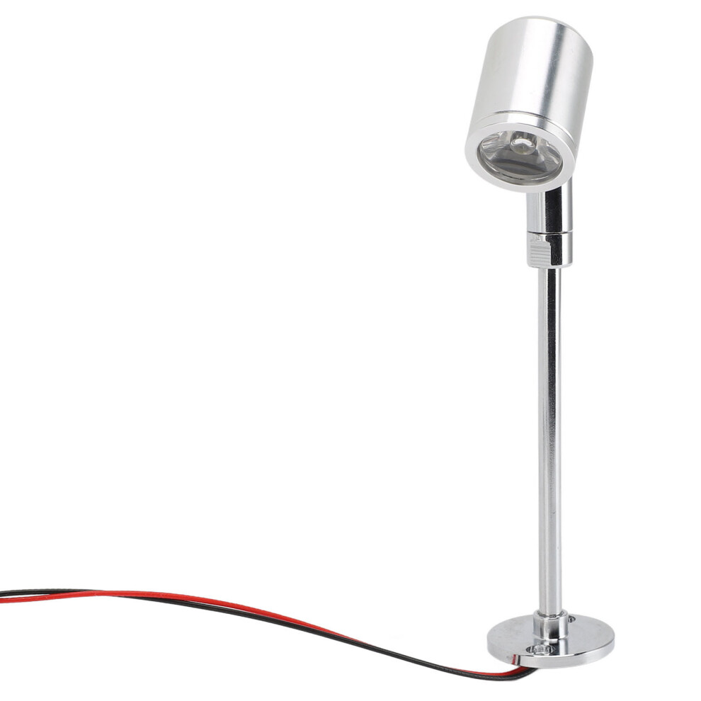 LED Jewelry Showcase Spotlight, Aluminum Stand, 155mm, White Light-image-OPC-PJ786TT-NEW