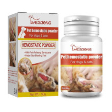 Pet Hemostatic Powder Relief Pet Trauma Healing Powder Cat And Dog Skin Wound Cleaning Hemostatic Powder