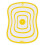 (Yellow, 30x23cm) Plastic Nice Chopping Board Nonslip Frosted Kitchen Cutting Kitchen Board Tool 1