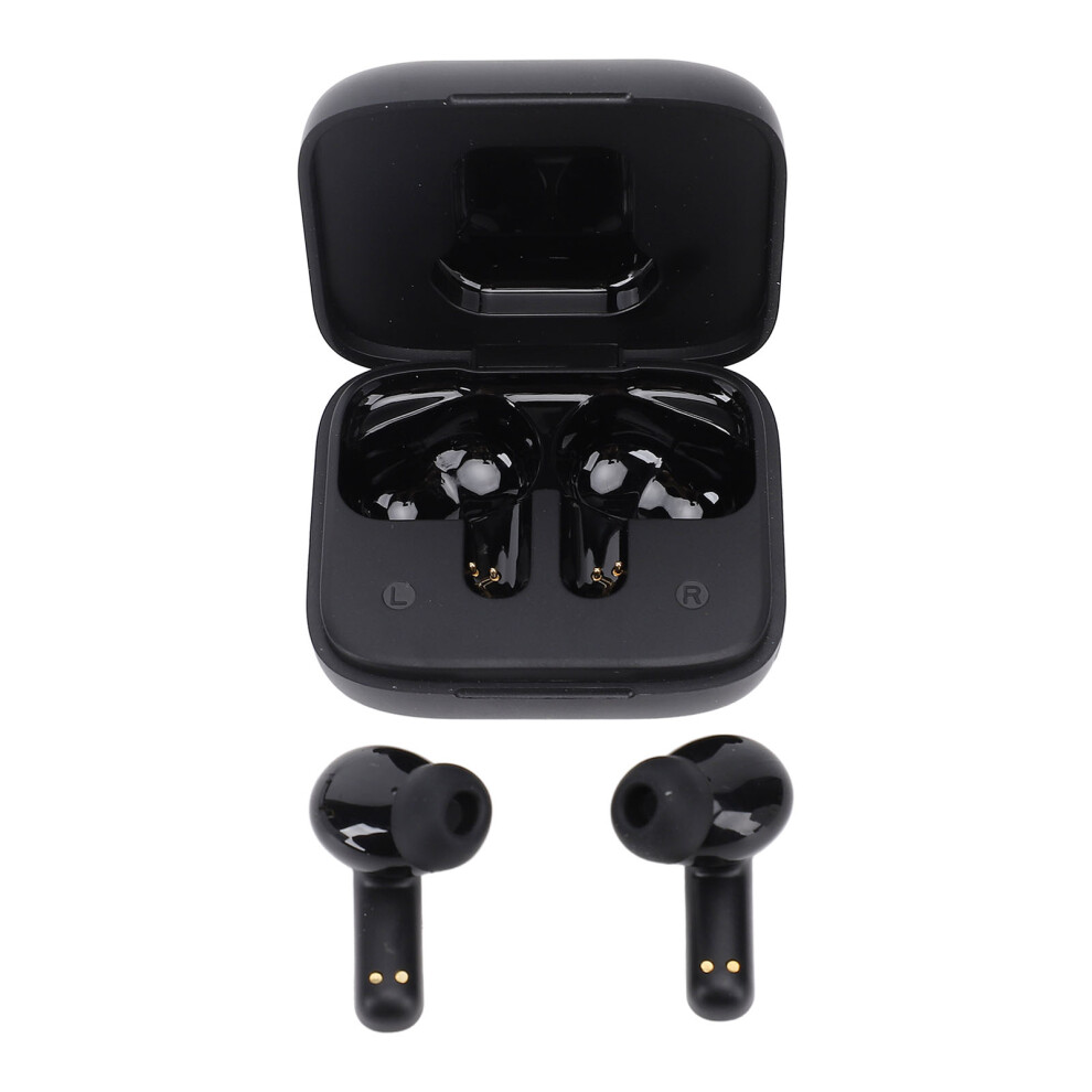 Bluetooth 5.4 Language Translator Earbuds With Screen Case, 74 Languages Black 8011330195504