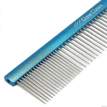 Greyhound Comb with Oval Handle for Dogs Cats, And Removing Matted, Tangled Hair, Metal Comb