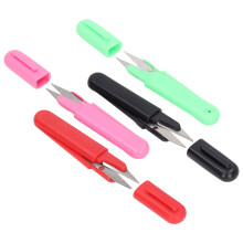 4PCS Thread Snips with Lid Stainless Steel Round